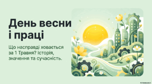 "День весни і праці"