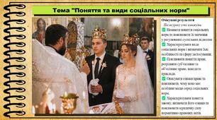 Поняття та види соціальних норм. Правознавство. 9 клас. НУШ (2026). До підручника Наровлянський О.