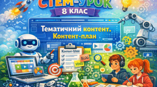 Матеріали до уроку на тему: "Тематичний контент. Контент-план"