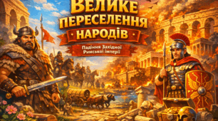Презентація для уроку Досліджуємо історію і суспільство · 6 клас · НУШ "Велике переселення народів. Падіння Західної Римської імперії"