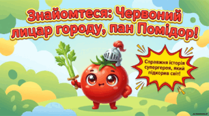 Презентація "Знайомтеся: Червоний лицар городу, пан Помідор"