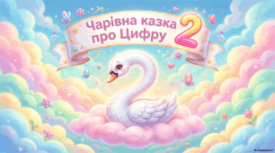Презентація "Чарівна казка про цифру 2"