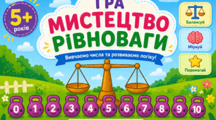 Гра «Мистецтво рівноваги» (більше -мннше)