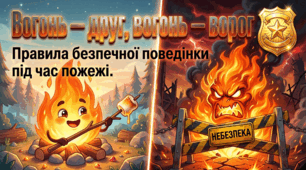 Як поводитися під час пожежі?
