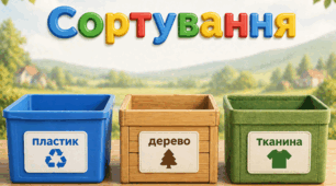 Сортування матеріалів по категоріях на уроці Технологій. НУШ. 5-6 клас