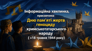 Інформаційна хвилинка, «День пам’яті жертв геноциду кримськотатарського народу»