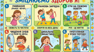 Зміцнюємо здоров'я дошкільника