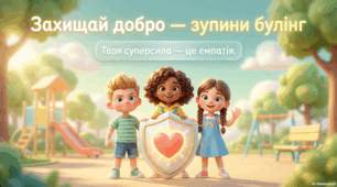 🚫 Анімована презентація для уроку “Захищай добро — зупини булінг” до 4 травня — Міжнародного дня протидії булінгу