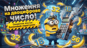 Множення двоцифрового числа на двоцифрове
