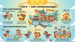 День сім'ї. Моя сім'я -  це моя суперкоманда!