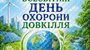 Плакат «5 червня — Всесвітній день охорони довкілля»