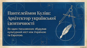 Пантелеймон Куліш. Архітектор української ідентичності. 9 клас