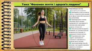 Феномен життя і здоров’я людини. Здоров'я, безпека та добробут. 9 клас. НУШ (2026). До підручника Воронцова Т. та ін.
