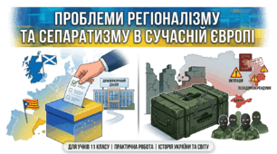 Практичне заняття «Проблеми регіоналізму і сепаратизму в сучасній Європі»