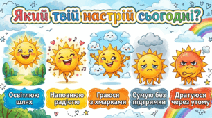 Криголам "Який твій настрій сьогодні?" (до Міжнародного дня Сонця 3 травня)