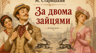 М. Старицький. "За двома зайцями" (робочий аркуш)