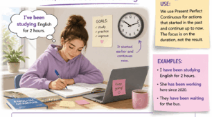 PRESENT PERFECT CONTINUOUS 1.5 A/ FOCUS 3/ 2ND EDITION