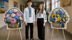 🌸 Ростові патріотичні букети для школи та фотозони 🇺🇦 Останній дзвоник/Випускний