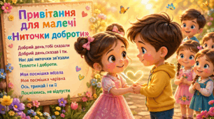 Ранкове привітання-гра «Ниточки доброти»: інтерактивна вправа для згуртування дитячого колективу