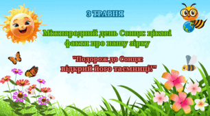 3 травня- Міжнародний день Сонця.