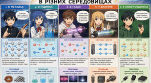 Електричний струм у різних середовищах