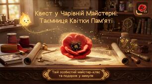Майстер-клас "Таємниця квітки пам'яті" до 8 травня День пам'яті та примирення