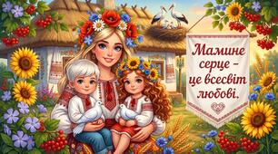 Розмальовки до Дня матері