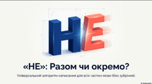 Написання не з різними частинами мови (узагальнення).