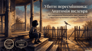 Гарпер Лі. “Убити пересмішника”. Проблема входження молоді в дорослий світ, зіткнення із жорстокістю.