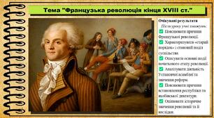 Французька революція кінця XVIII ст. Всесвітня історія. 9 клас. НУШ (2026). До підручника Гісем О. та ін.