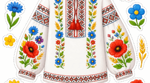 Аплікації до дня Вишиванки