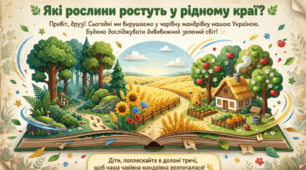 Інтерактивний урок-мандрівка (ЯДС): «Які рослини ростуть у рідному краї? Чарівна книга Бджілки» 🌿🐝📖