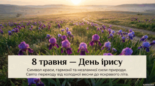 8 травня - День ірису