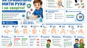 "💙Як правильно мити руки і не хворіти" (5 травня — День гігієни рук)