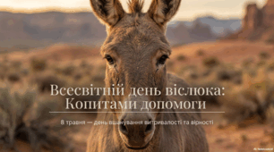 8 травня - Всесвітній день віслюка