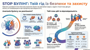 Матеріал до Дня протидії булінгу ( відео , презентація , інфографіка, розмальовки )