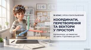Координати та вектори в просторі