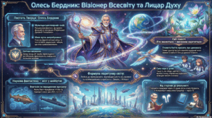 8 клас українська література "О.Бердник. Повість «Хто зважиться – вогняним наречеться» (скорочено). Короткі відомості про митця. Розповідь про фантастичну мандрівку до невідомих планет"