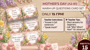 Warm-up Questions: Mother’s Day