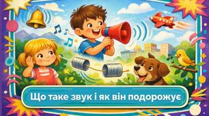 Проєкт «Що таке звук і як він подорожує»