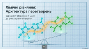 Хімічні рівняння: Архітектура перетворень