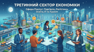Контрольна робота "Третинний сектор економіки"