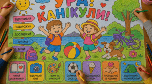 Мегарозмальовка «Літні канікули!» ☀️