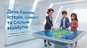 Презентація до Дня Європи з інтерактивом + РОЗМАЛЬОВКА