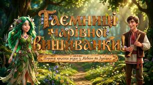 Таємниці чарівної вишиванки: подорож пралісом з Мавкою та Лукашем!