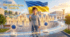 🏞️СУЧАСНА анімована презентація на 51 слайд💙14 травня - «Україна – серце Європи, моя Батьківщина!»💛