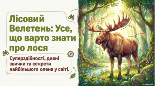 Лось: величний гігант лісів та цікаві факти про нього