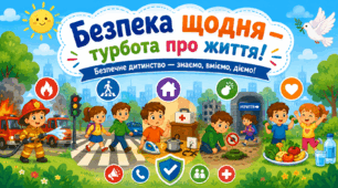«Безпека щодня — турбота про життя!»