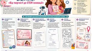 Комплексний методичний кейс до Дня матері: «Від творчості до STEM-інновацій»