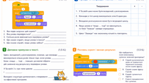 Контрольні робочі аркуші з інформатики 5 клас НУШ (1год) ІІ семестр